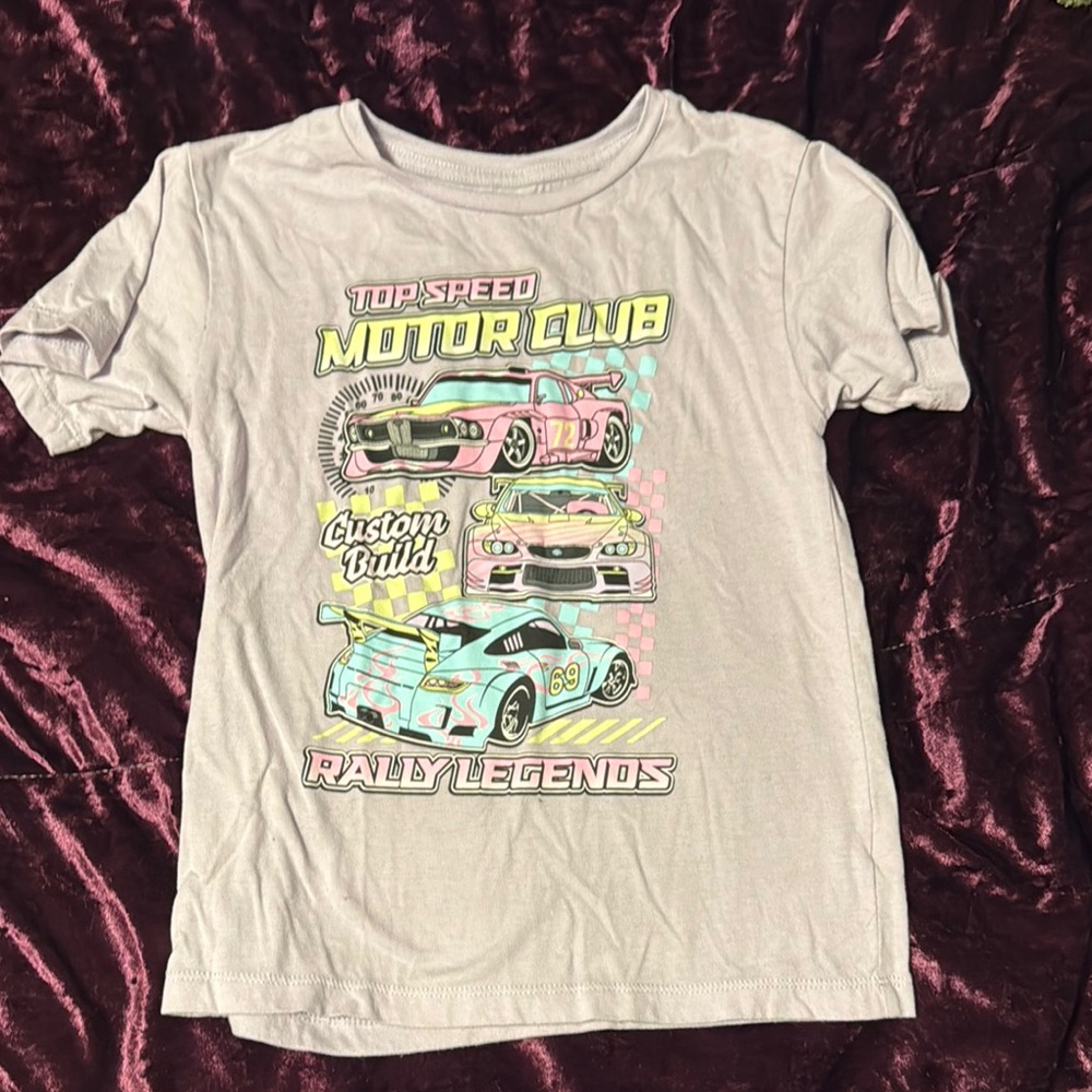 Wonder Nation Gray Short Sleeve Tee